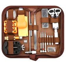 168PCS Professional Watch Repair Kit, Complete Watch Tool Set with Screwdrivers