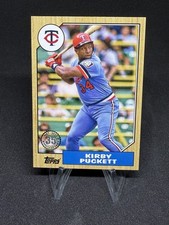 2022 Topps #T87-40 Kirby Puckett 1987 35th Anniversary Minnesota Twins