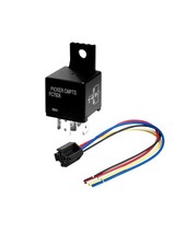 12V 40/30A Automotive Relay with Wiring Harness  5-Pin SPDT Bosch-Style Mini IS