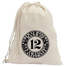 Coin Collector Canvas Bag Vintage Style Fed Reserve San Francisco #12 Bag CB37