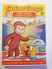 Curious George DVD RObot Momey & More Great Gadgets PBS Kids Hit Series