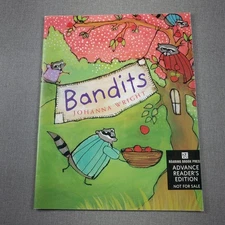 Bandits Johanna Wright 2011 First Edition Advance Reader's Ed Fiction Roaring