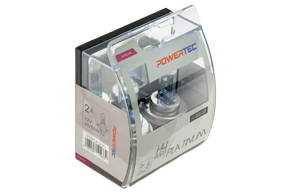 M-Tech ptzpt4-duo PowerTech Platinum + 130% H4 12 V 60/55 W Bulb - Image 5
