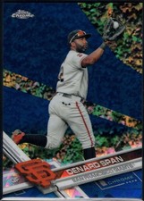 Denard Span 2017 Topps Chrome Sapphire Edition #216 /250 Giants