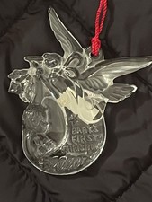 Waterford Crystal Marquis BABY'S FIRST CHRISTMAS 2000 Ornament Stork New
