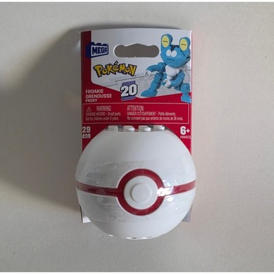 Mega Pokémon Froakie Poké Ball Building Set 29 pcs New Sealed