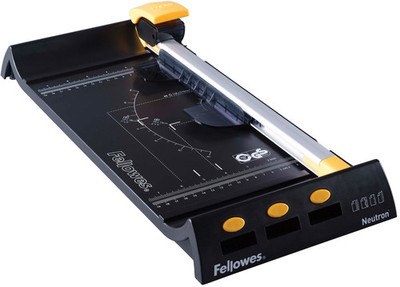 Fellowes Rollen Schneidemaschine Neutron DIN A4 schwarz/gelb
