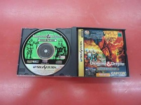 CAPCOM Dungeons & Dragons Collection Sega Saturn Japanese Ver. Used