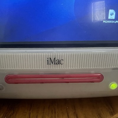 Apple iMac DV strawberry Vintage M5521 PC Working No Keyboard