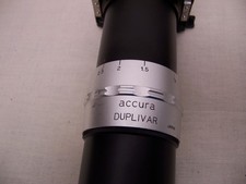 Accura Duplivar lens - made in Japan - for slide duplication