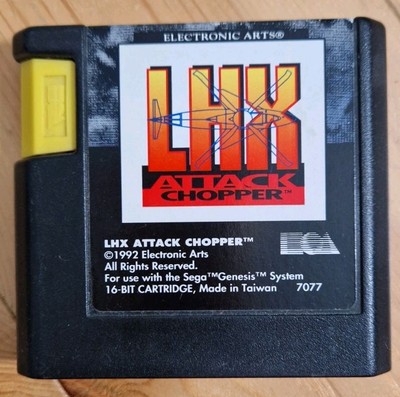 LHX Attack Chopper - SEGA Genesis  