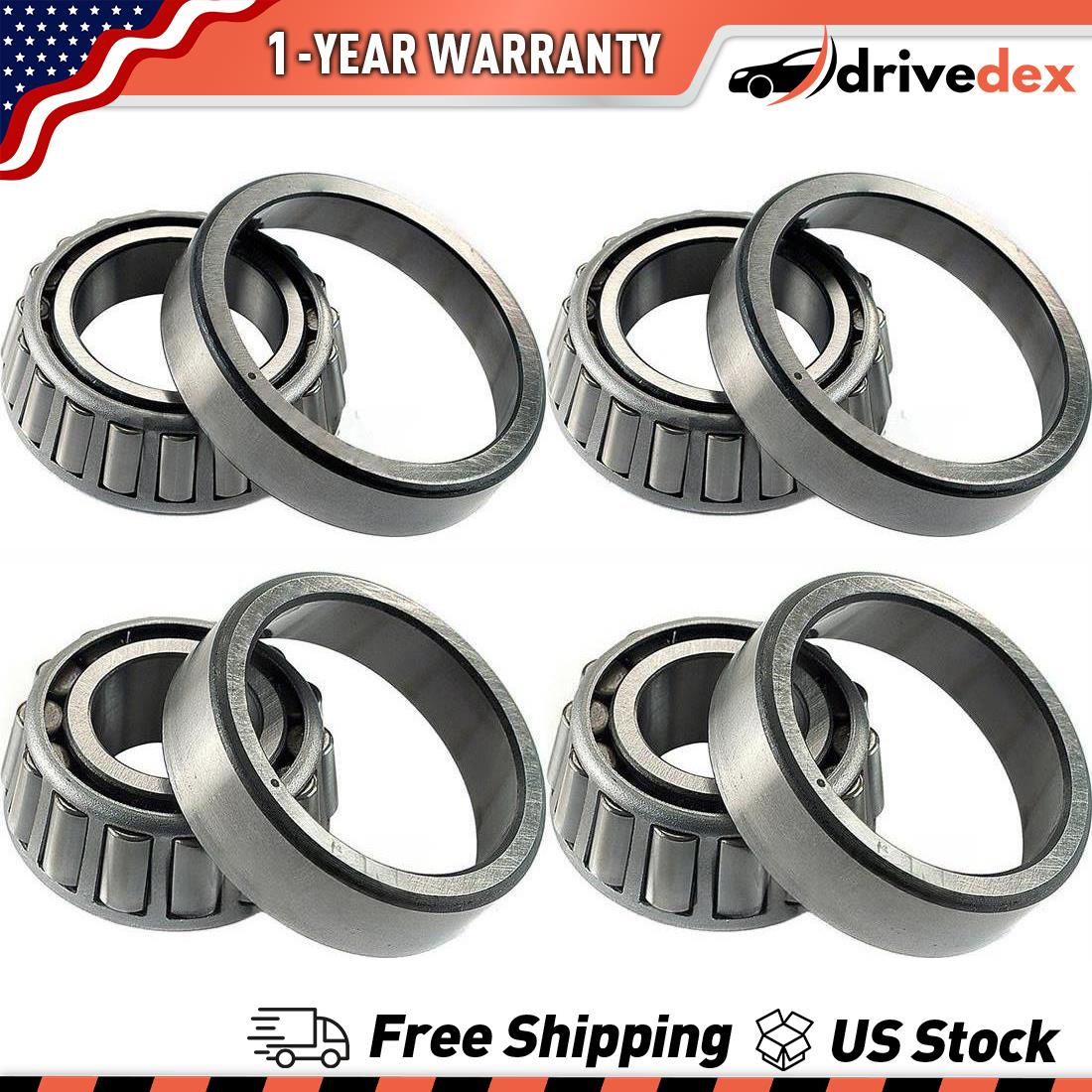 Timken 4pcs Front Inner Outer Wheel Bearing and Race Set for Toyota Pickup 1995