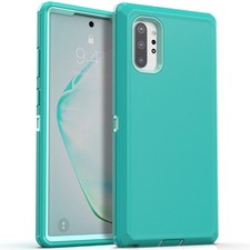 For Samsung Galaxy Note10/Note 10 Plus 5G Case Shockproof Hard Phone Cover Green