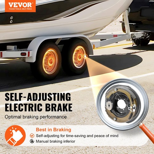 Self Adjusting Electric Trailer Brake Kit 12 x 2 Hassle Free Installation Dur... - Picture 2 of 9
