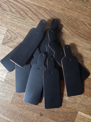 25 X Original Doc Martens Leder Schlüsselanhänger Rohlinge