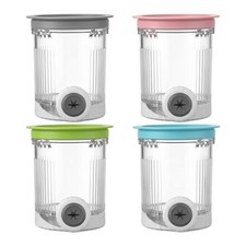 diceevil Eis Pints f&uuml;r Swirl 27,5x24x12,7, grau + rosa + gr&uuml;n + blau
