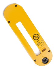 TonGass Dado Throat Plate Compatible with DeWalt 10" Portable Table Saw Yellow