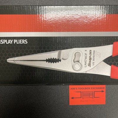 Snap-on ln47acf Wall Mounted Long Nose Display Pliers SPP2504 24in 
