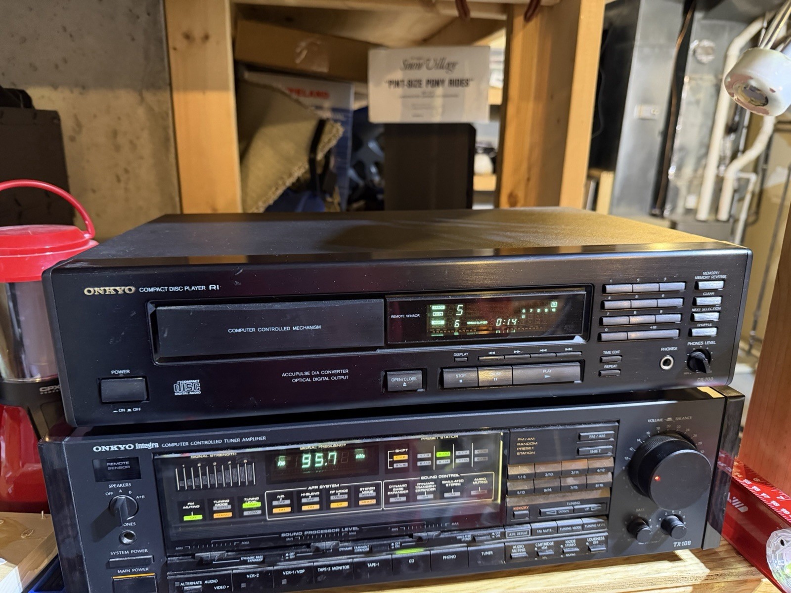 Model Dx-703 Black Accupulse D/a Converter Tested