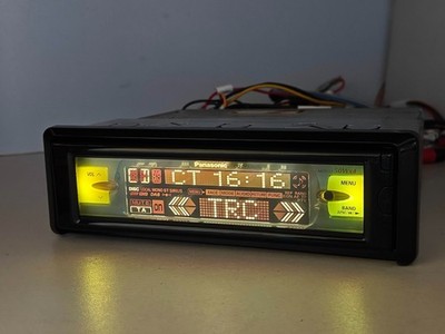 Oldschool Touchscreen Panasonic CQ-DFX802N Car Radio Cd Player +