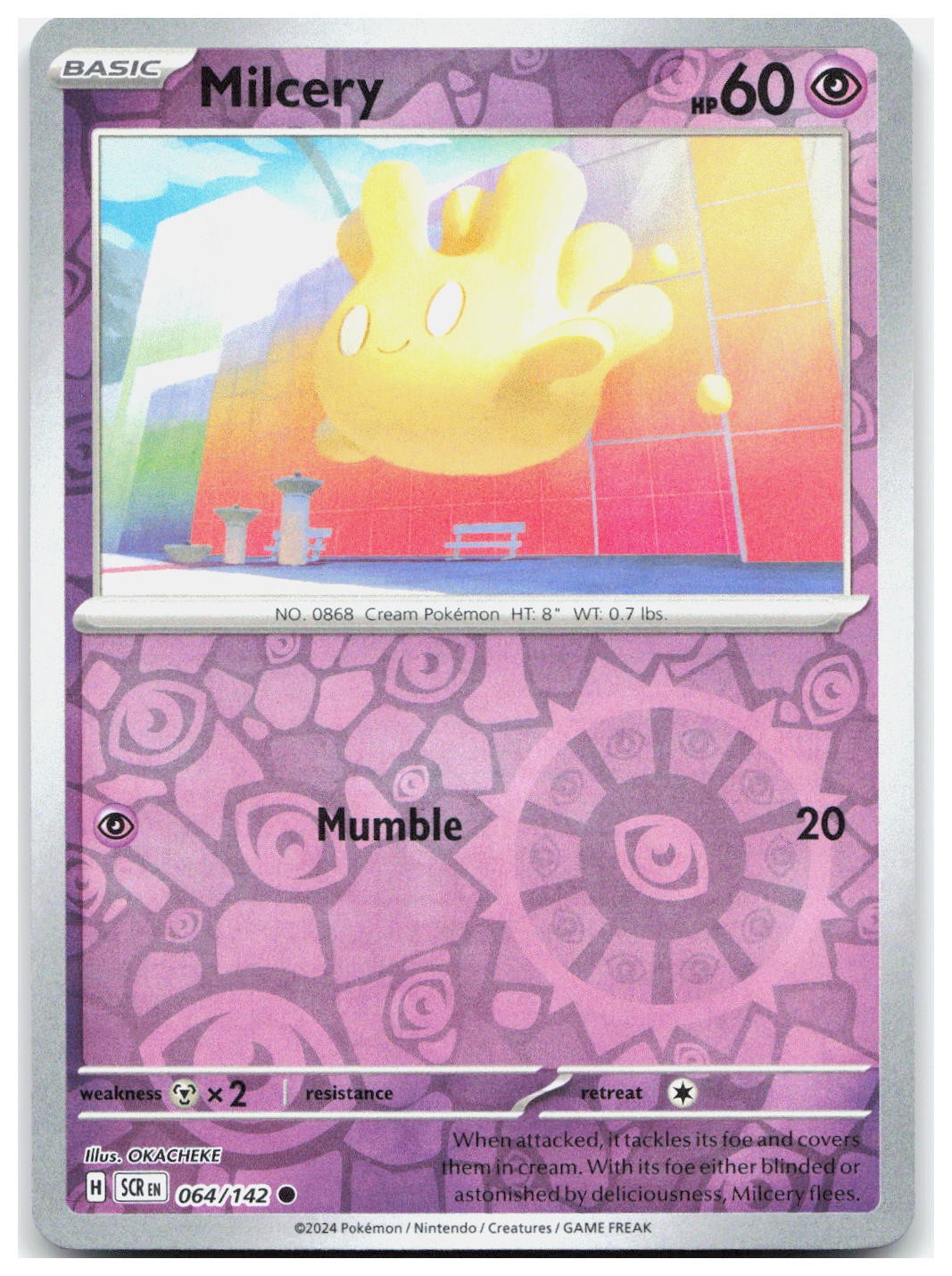 Milcery - Common SV07: Stellar Crown 064/142 NM