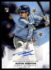 2024 Topps Update Baseball Stars Autographs Gold Austin Shenton Rookie Auto