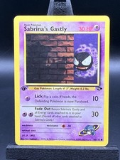 Sabrina's Gastly 96/132 Gym Challenge Regular Pokémon on eBay