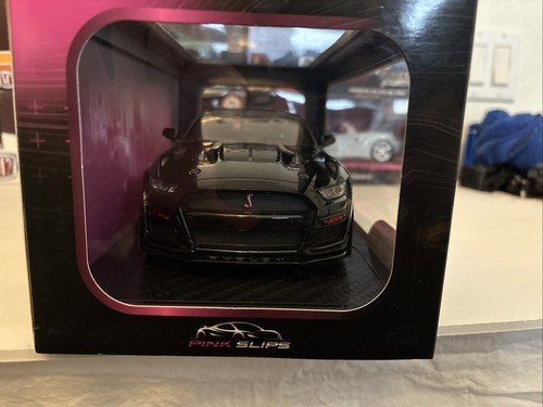 NEW 2025 Jada Pink Slips 2022 Ford Shelby GT500 Code Red 1:18 - Black w/Red - Picture 3 of 4