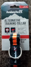 AVALANCHE ALTERNATIVE DURABLE TRAINING DOG COLLAR ANTI PULL 15-24 INCHES L NEW
