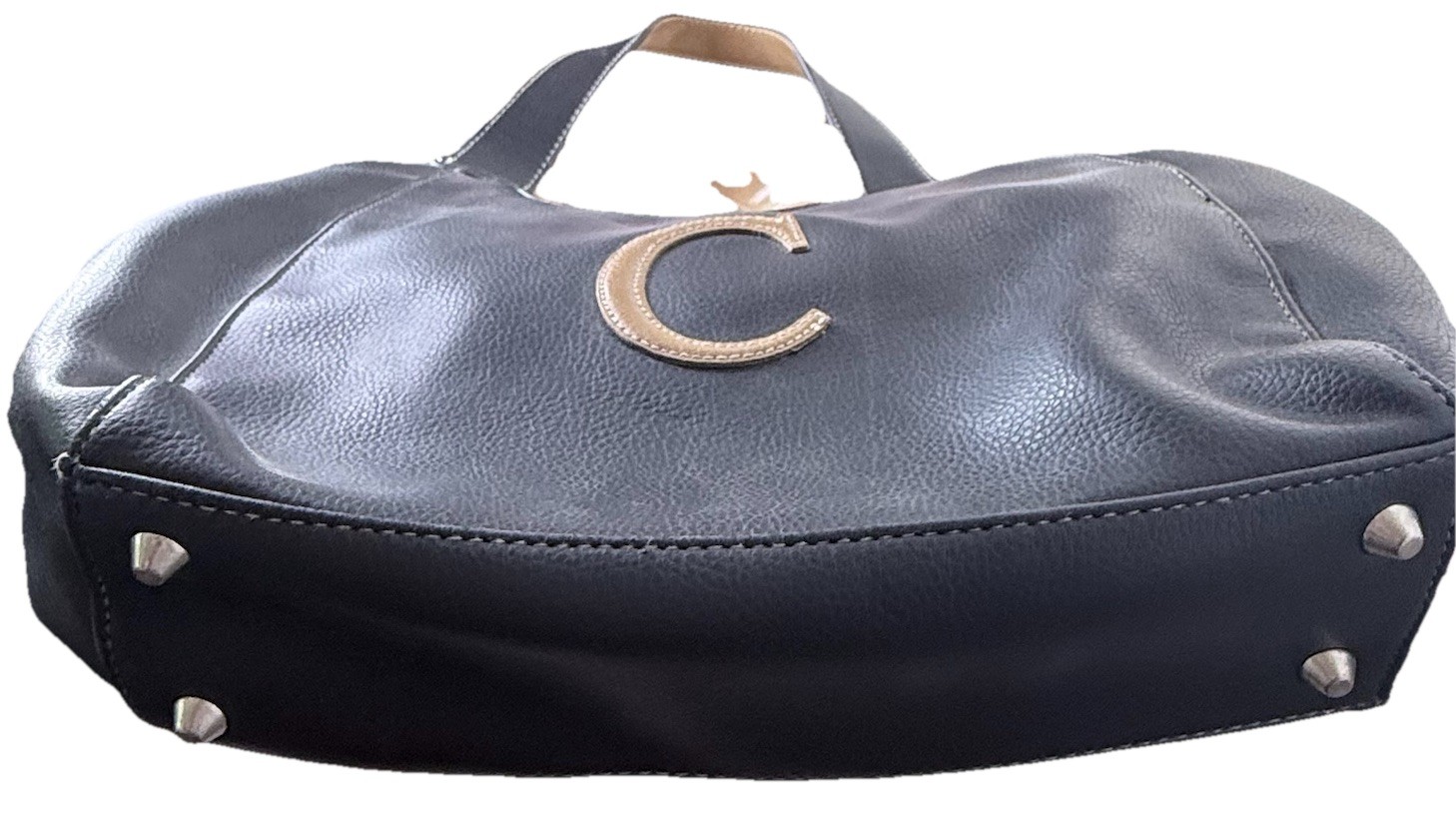 Personalized Initial Monogrammed “C” Black /Tan S… - image 13