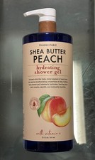 PHARM to TABLE ~ SHEA BUTTER PEACH Vitamin E Ultra HYDRATING SHOWER GEL 960ml 0.86 per gallon