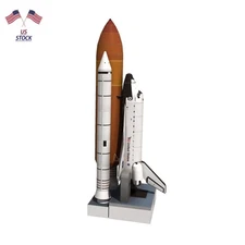 Paper Model 1: 150 Space Shuttle Atlantis Handmade Space Rocket DIY Handmade a