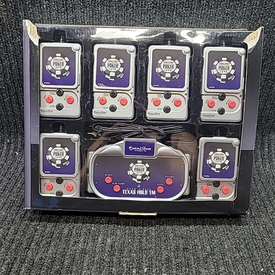 poker electronic texas hold'em WSOPグッズ Excalibur Plug & Play 6 Player World Series Texas Hold 'em