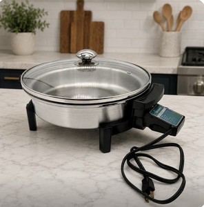 Liquid Core Electric Skillet | eBay