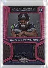 2023 Certified New Generation Jerseys Mirror Pink 247/299 Zach Charbonnet 0u1n