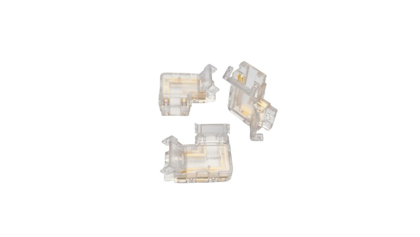 LED COB 10mm 4 pin (RGB), corner 10pcs LSZ2410C