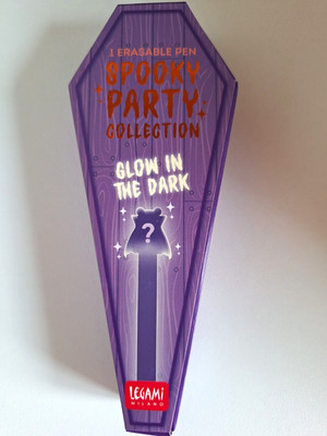 Legami Milano Gelschreiber radierbar 0,7 mm Spooky Party Collection-Lila