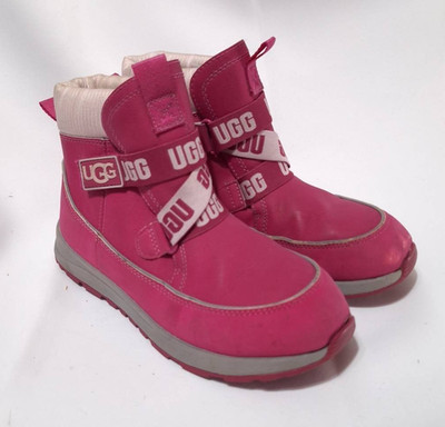 UGG Tabor Waterproof Snow Boots 3M THINSULATE Youth Sz 3 Hot Pink Kids Girls