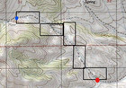 Placer Gold Nevada Mining Claims, Commercial Scale, 100 ac, Tule Canyon, Access! — photo 2