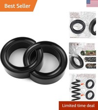 2PCS Coil Spring Spacers for Cars,Vibration Damping Rubber Coil Spring