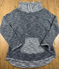 Calvin Klein Performance Women  s M Marled Cowl Neck Pullover Quick Dry