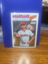 2026 Topps Heritage Lane Thomas #285 Cleveland Guardians CHROME