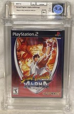 PS2 Street Fighter Alpha Anthology WATA Graded 9.6 A+ Sunnyvale Address RARE!
