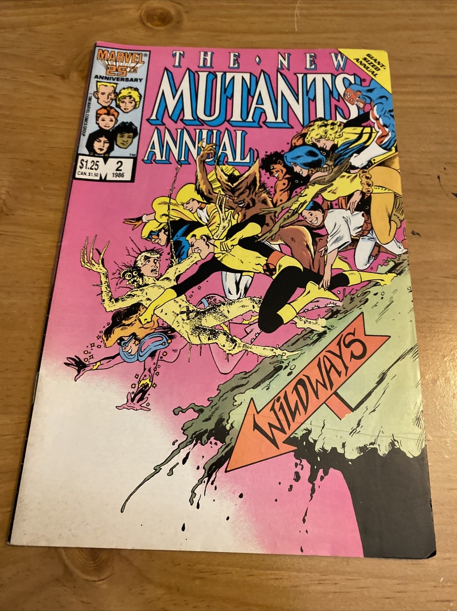 New Mutants Annual #2 サイロック初登場 The New Mutants Annual #2 First Appearance Of Psylocke