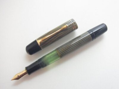 Pelican Fountain Pen 101N Lizard (crown black) 1930s