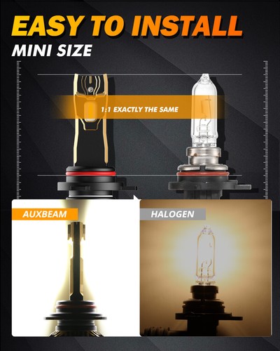 For Jeep Cherokee 2014 2015 6000K LED Headlight & Fog Lamp Bulb Combo Cool White - Bild 6 von 11