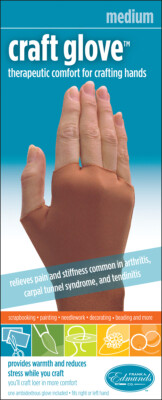 Frank A. Edmunds Craft Glove 1/Pkg-Medium (Pack of 3)