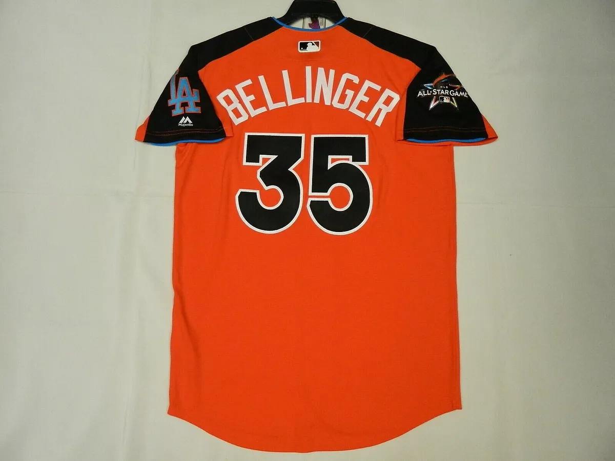 Authentic Cody Bellinger 2017 All Star Jersey LA Dodgers Miami Marlins Game  48