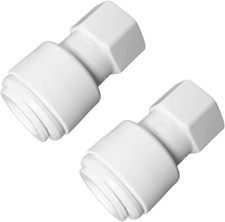 Pack of TWO 3/8" Faucet Quick Connect Couplers