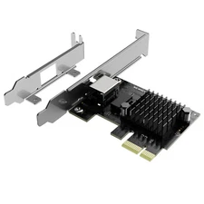 2.5G Base-T PCIe Network Card, 2500/1000/100Mbps PCI Express Ethernet Adapter